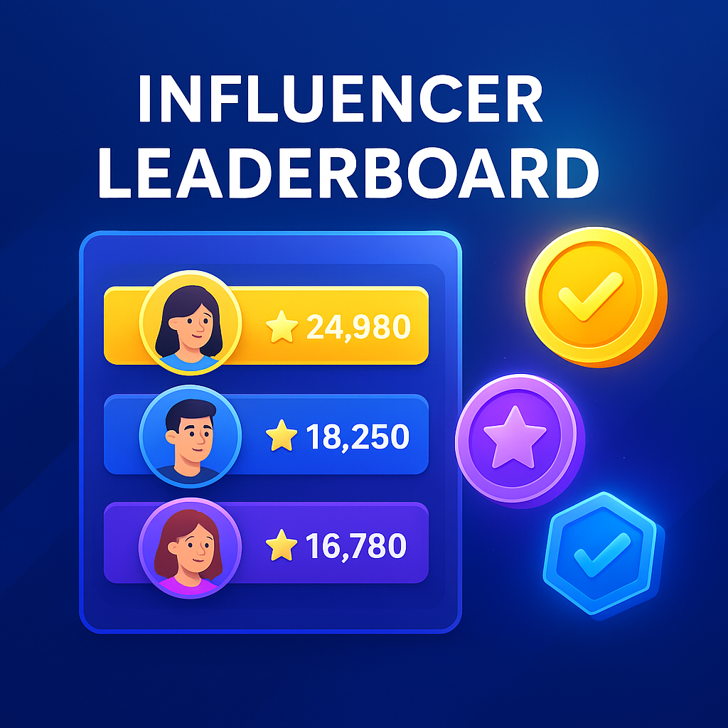 Influencer Leaderboard  for Measuring Social Media Impact
