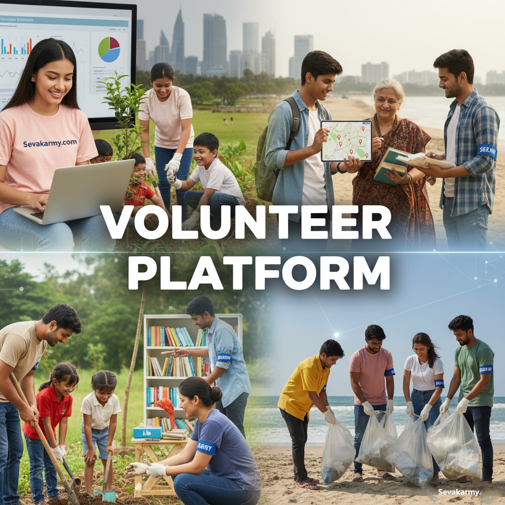 Volunteer platform connecting people to causes